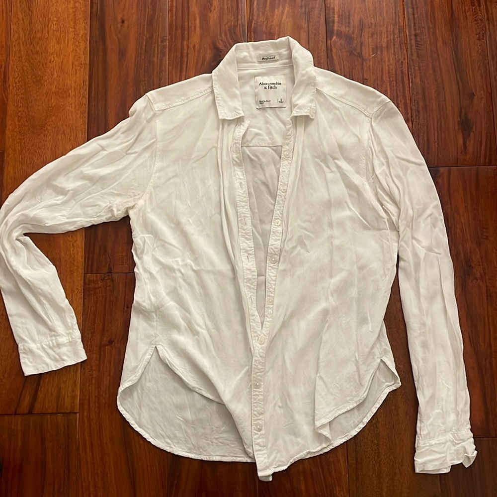 Abercrombie button down slim fit